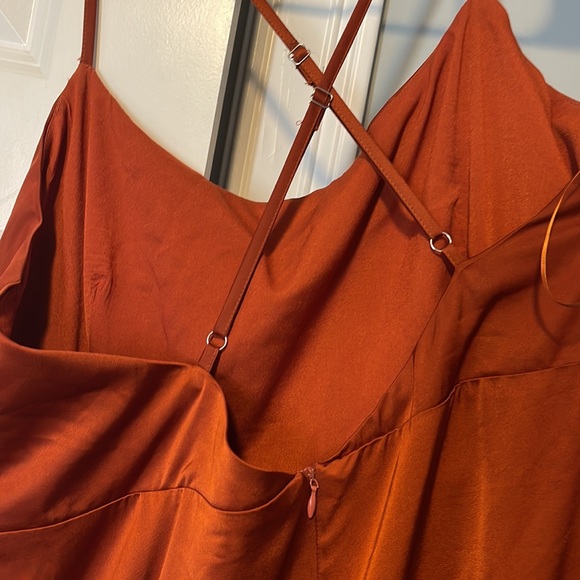 Copper showpo prom dress - Picture 4 of 6